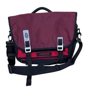 Timbuk2 Classic Messenger Bag Red Black